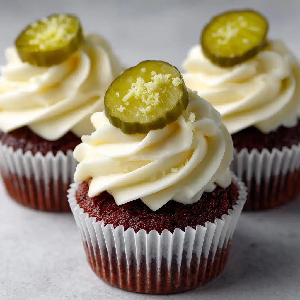 Pickle Cupcakes Recipe - Recipe Image