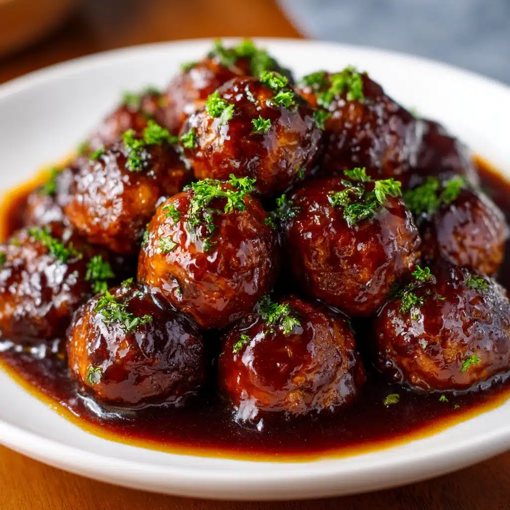 Creamy Slow Cooker Salisbury Steak Meatballs Recipe - Recipe Image