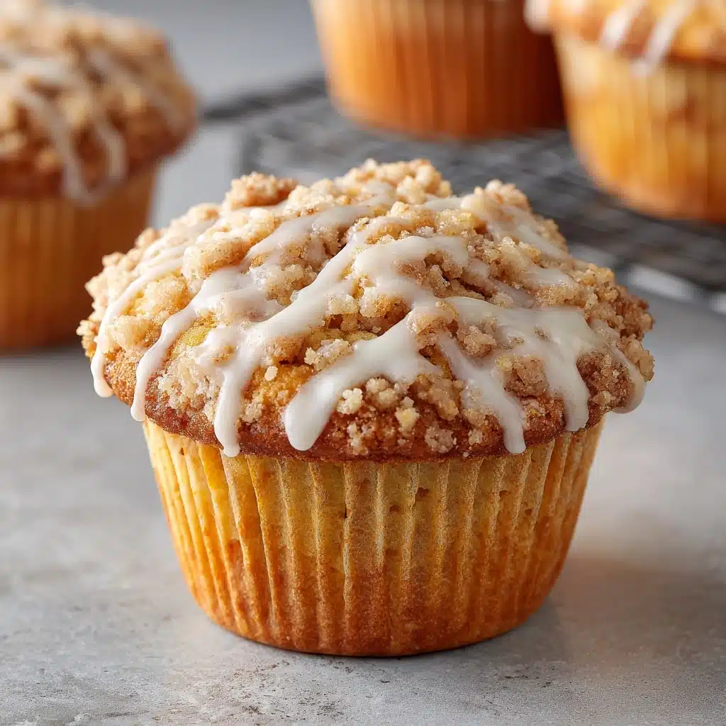 Bakery-Style Coffee Cake Muffins Recipe - Recipe Image