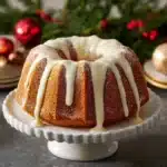 Eggnog Bundt Cake with Eggnog Frosting Recipe