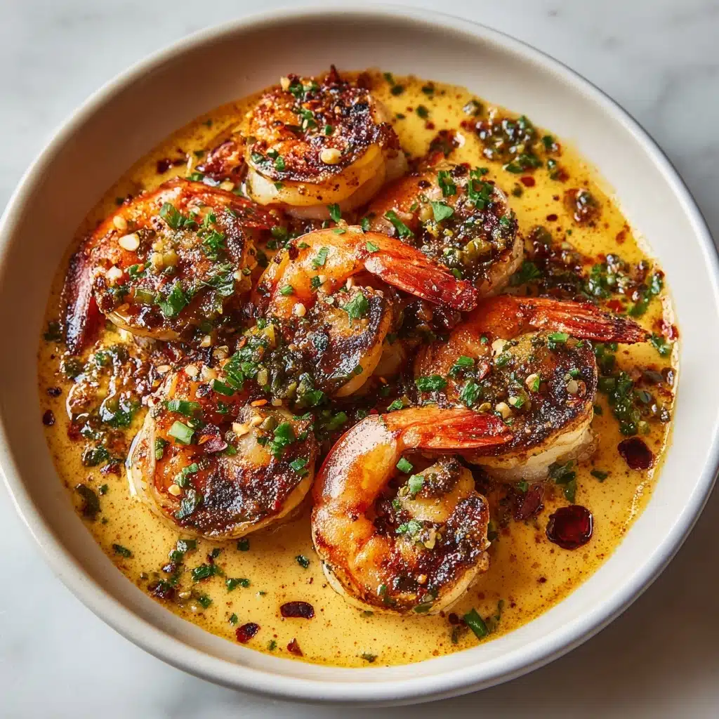 Succulent Shrimp in Creamy Garlic-Paprika Sauce Recipe