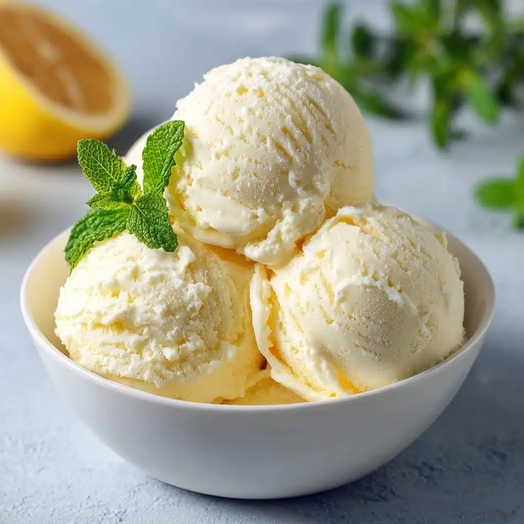 Lemon Sorbet Recipe - Recipe Image