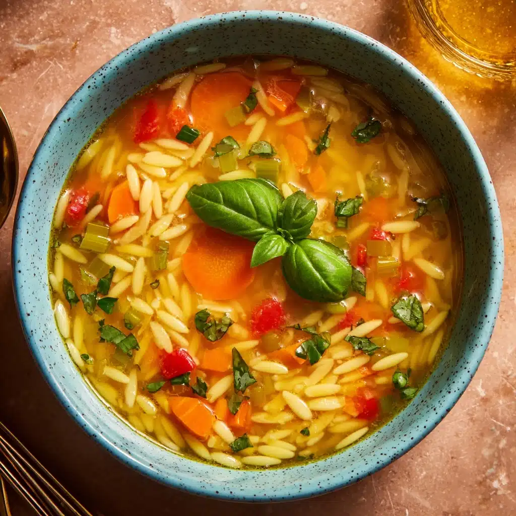 Summery Orzo Soup Recipe