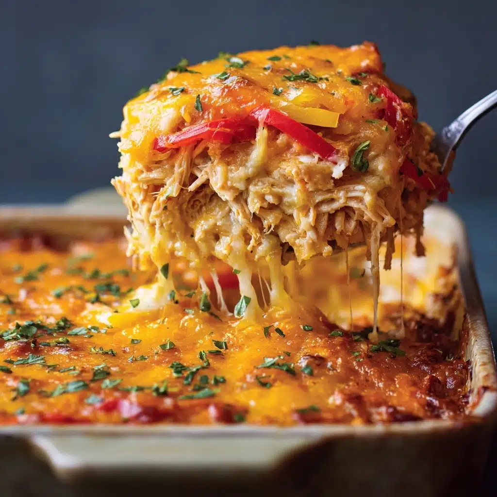 Fajita Chicken Casserole Recipe - Recipe Image