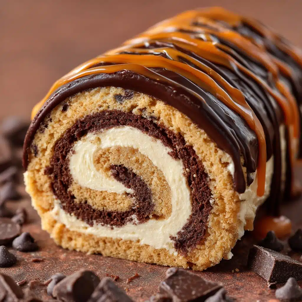 Peanut Butter Cup Cake Roll Recipe - Recipe Image