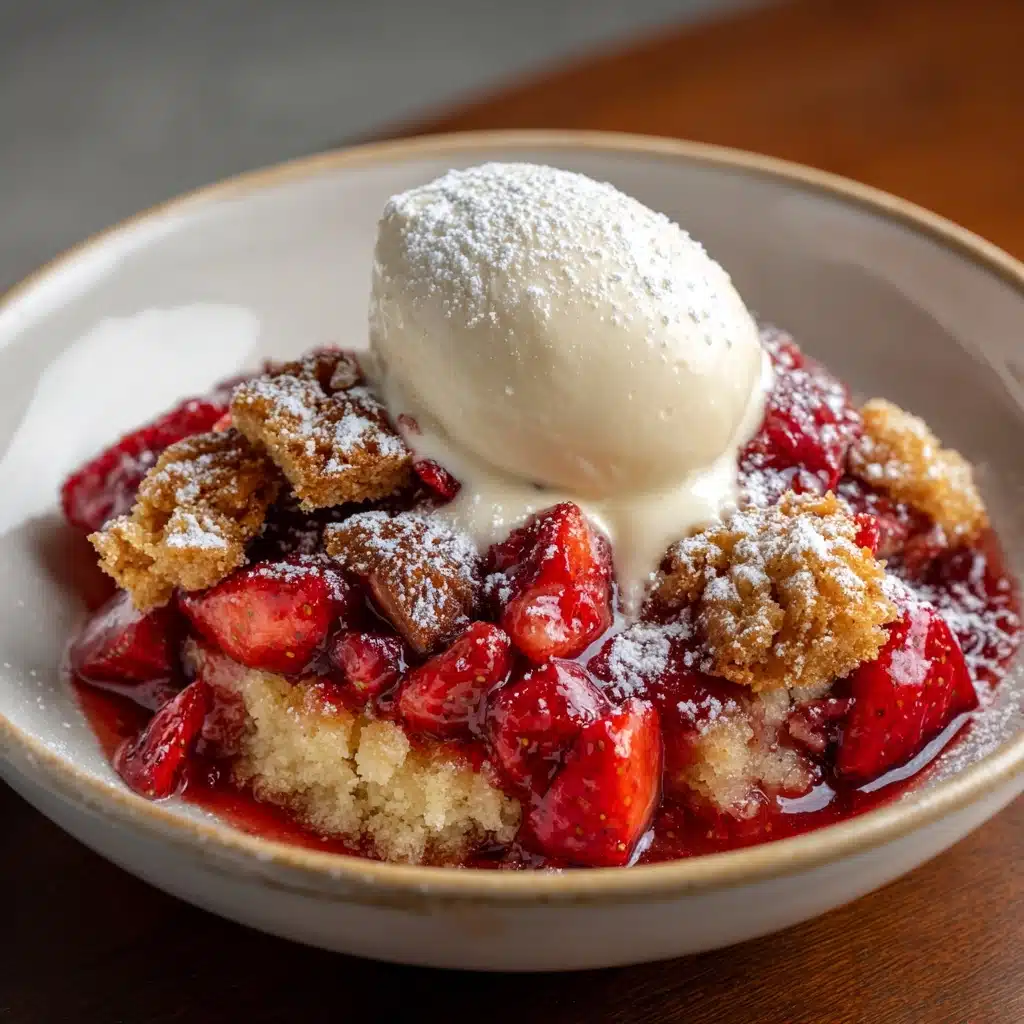 Easy Strawberry Cobbler Recipe