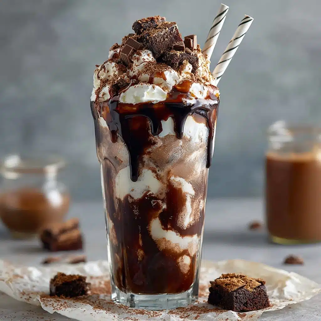 Brownie Milkshake Recipe - Recipe Image