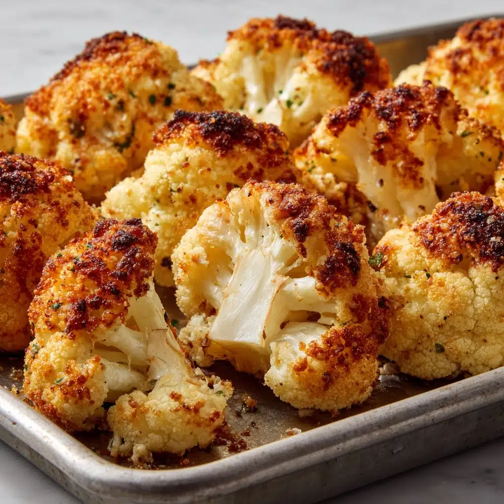 Crispy Parmesan Roasted Cauliflower Recipe - Recipe Image