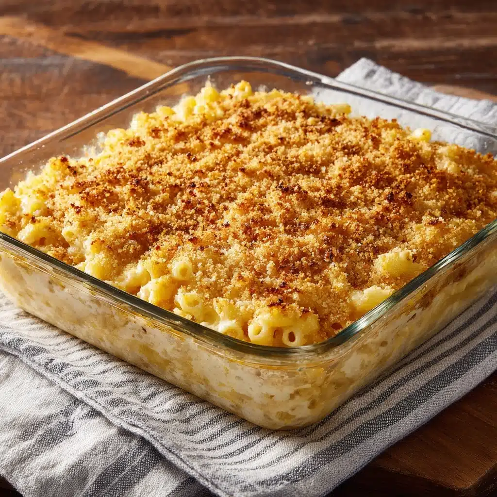 Southern Macaroni and Cheese Casserole Recipe - Recipe Image
