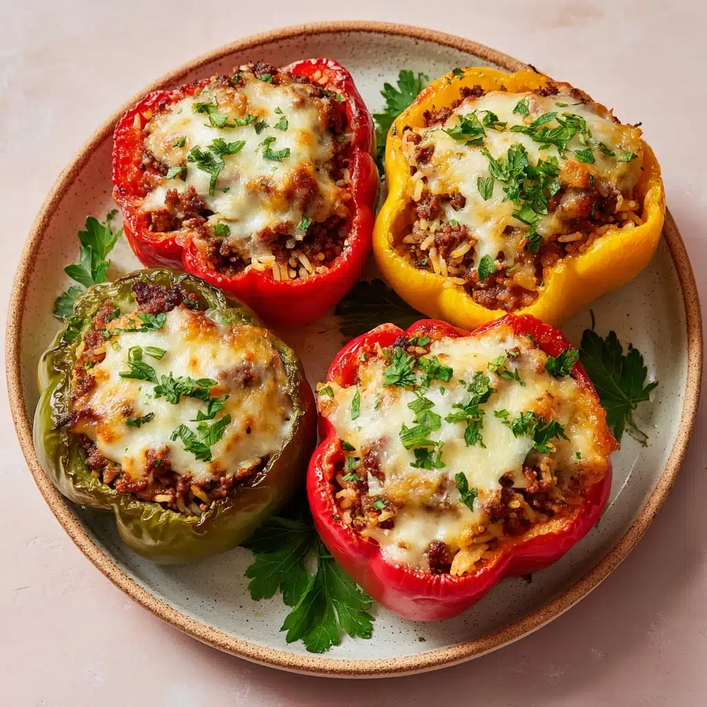 Classic Stuffed Bell Peppers Recipe - Recipe Image
