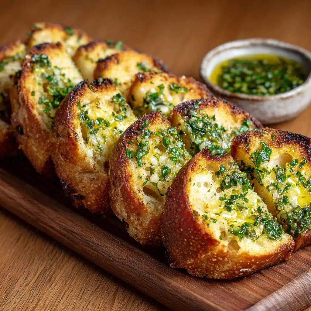 Herbed Garlic Bread Recipe - Recipe Image