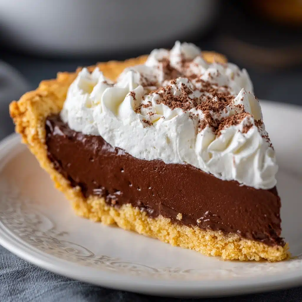 Easy Chocolate Pie Recipe