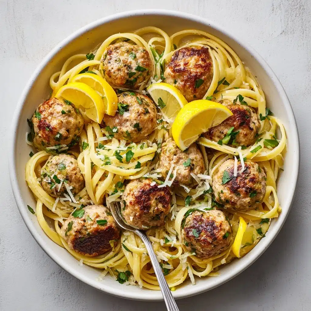Chicken Piccata Meatballs Recipe