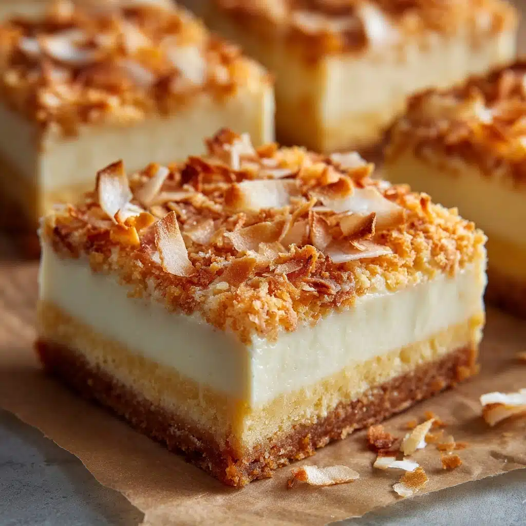 Chewy Coconut Bars Recipe