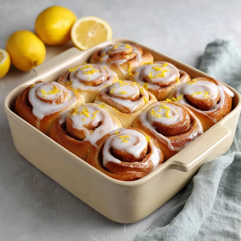 Lemon Sweet Rolls Recipe