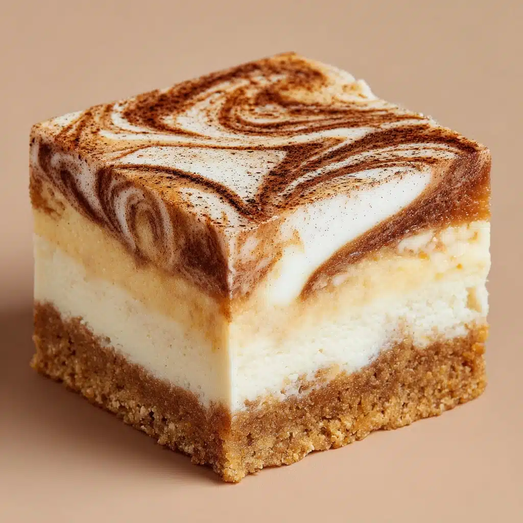 Blender Cinnamon Roll Cheesecake Bars Recipe