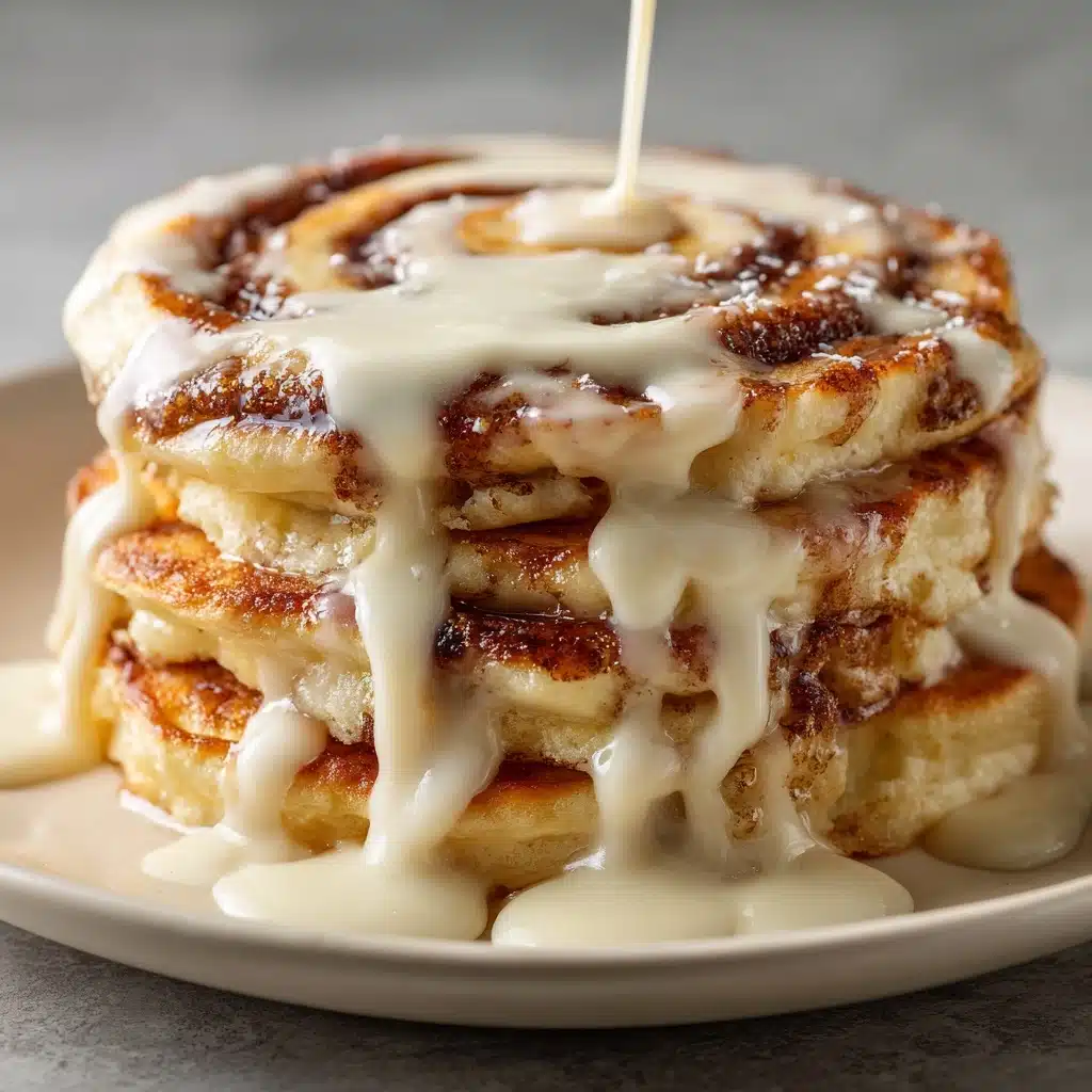 Cinnamon Roll Pancakes Recipe