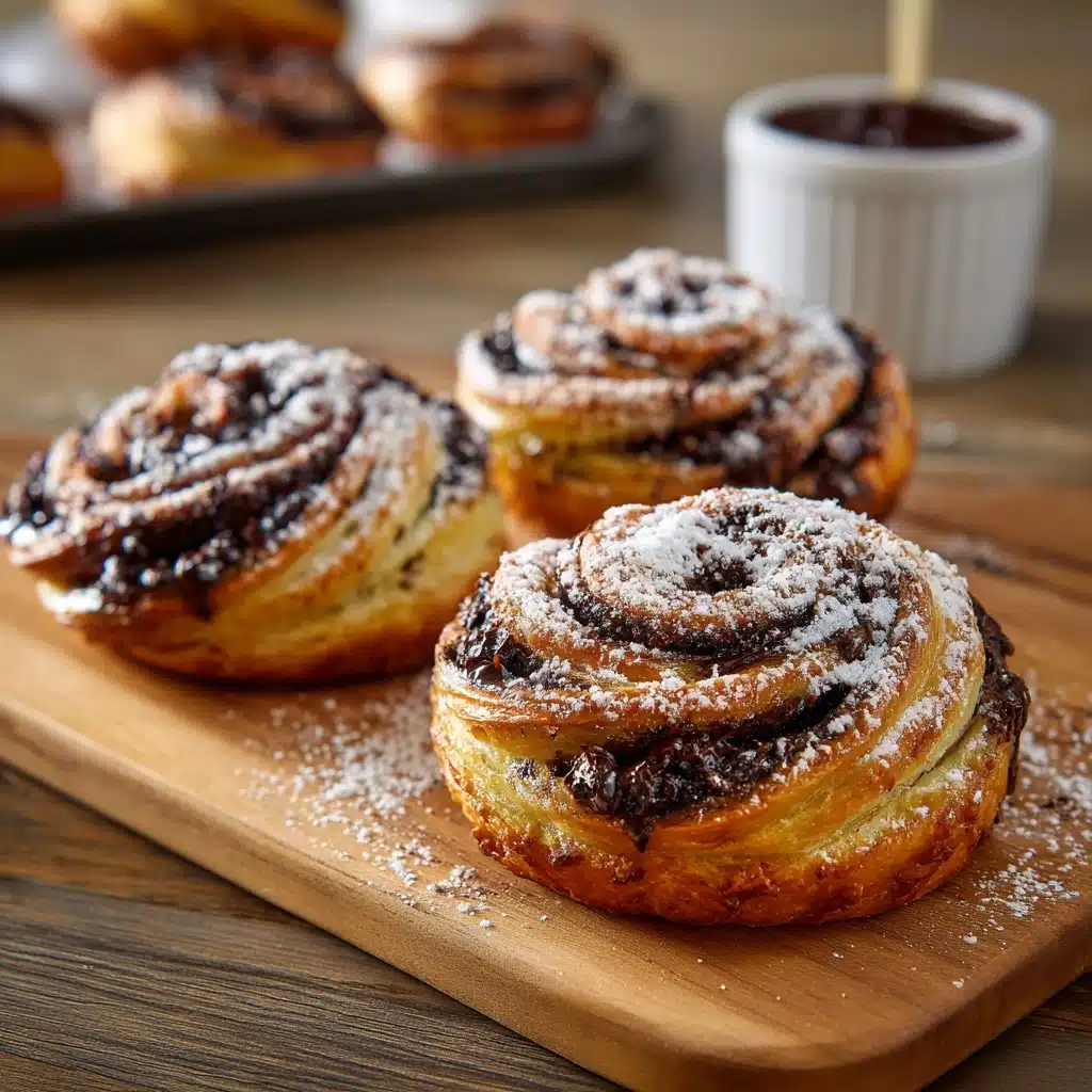 Nutella Puff Pastries Recipe
