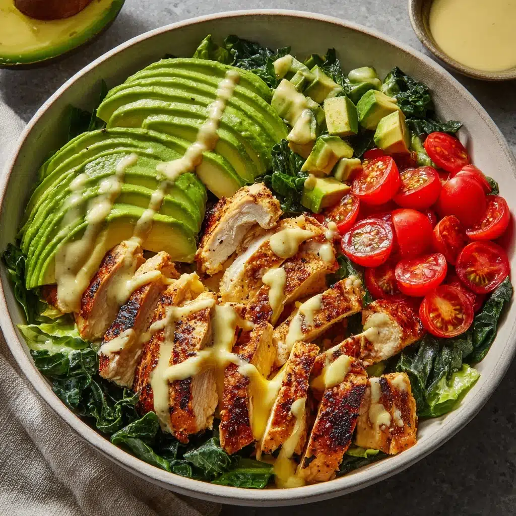 Grilled Chicken & Avocado Salad Bowl Recipe