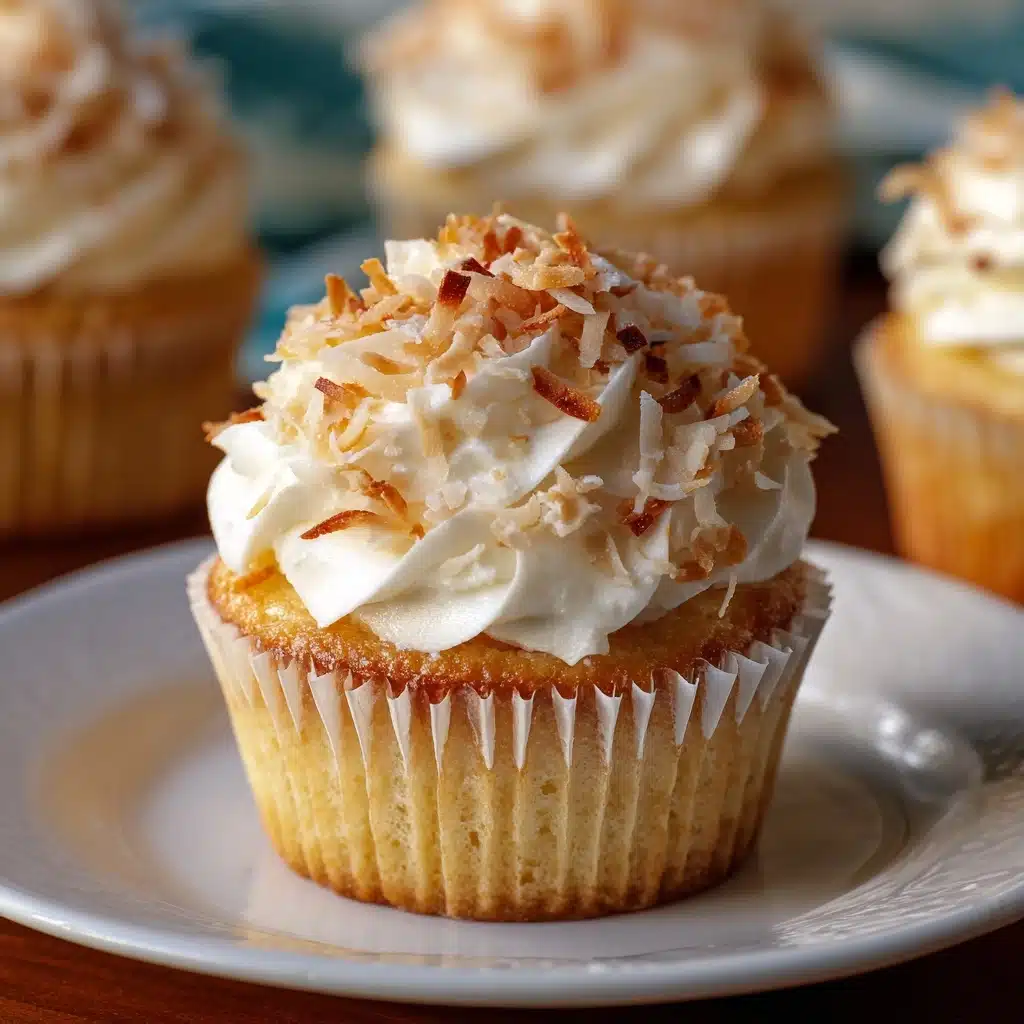 Coconut Cream Pie Cupcakes Recipe
