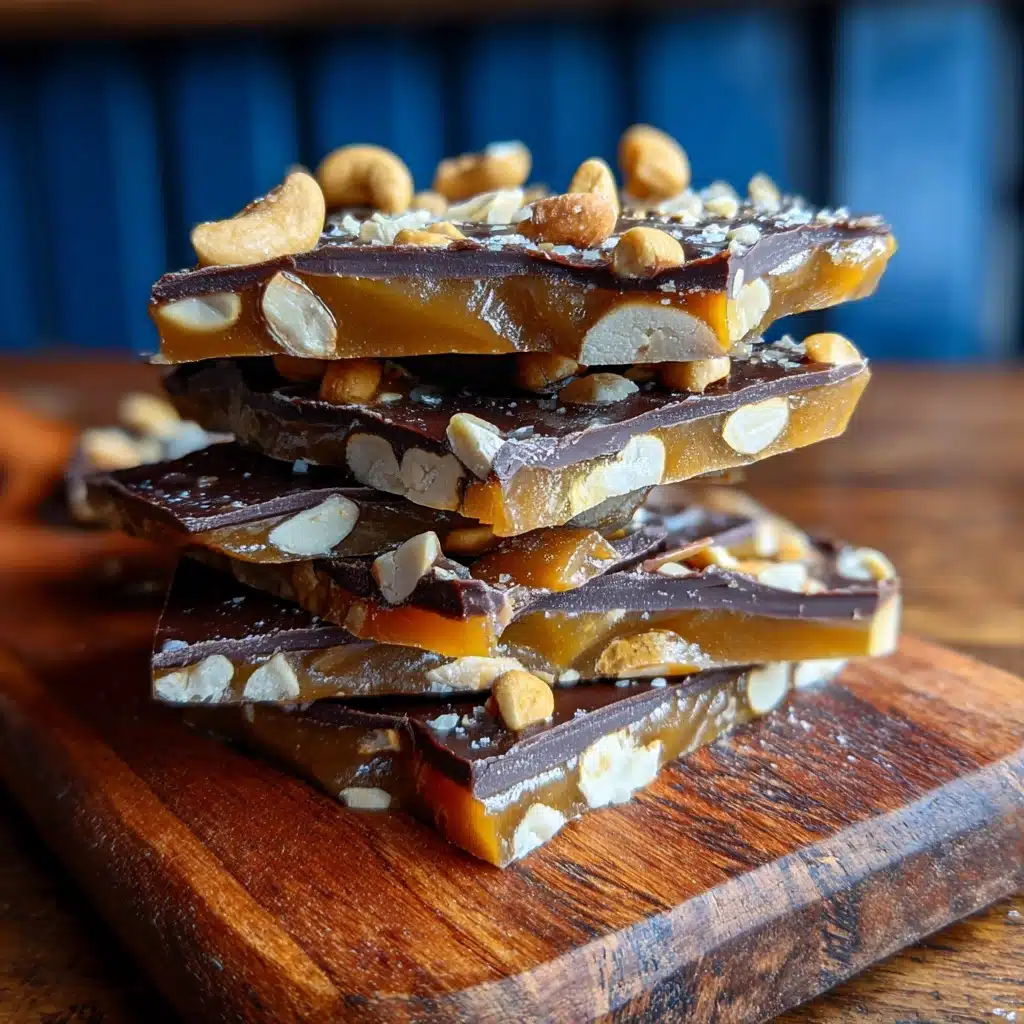Butter Toffee Cashew Crunch Recipe - Recipe Image