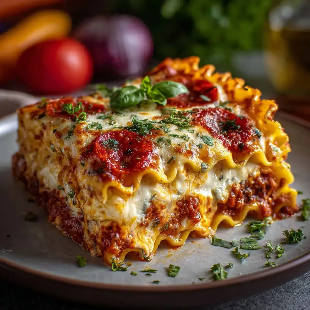 Hearty Pizza Casserole Pie Recipe