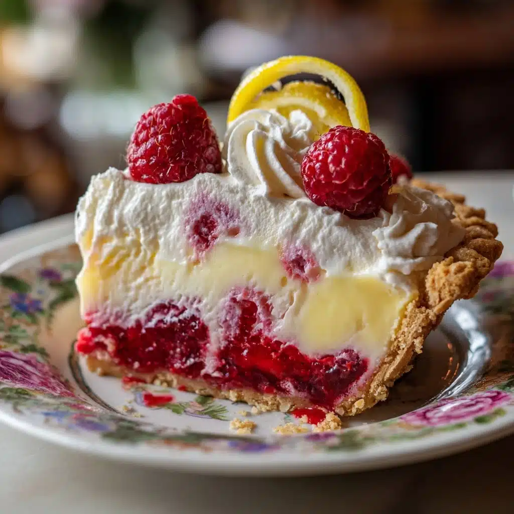 Lemon Raspberry Pie Recipe