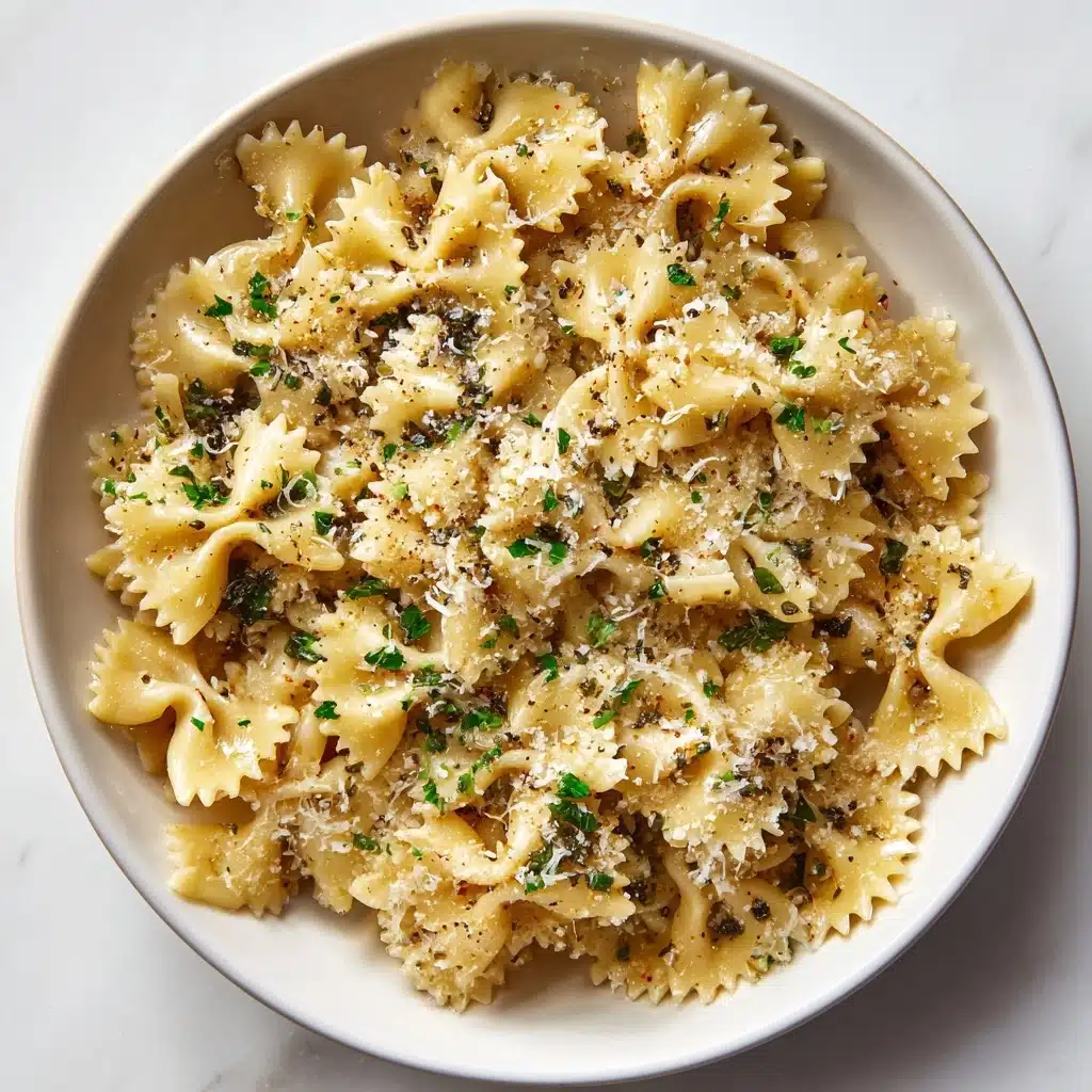 Garlic Parmesan Pasta Recipe - Recipe Image