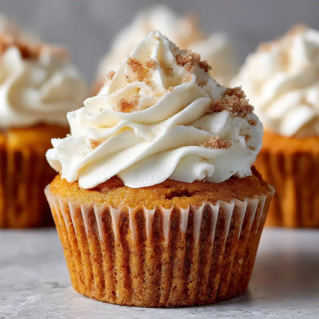 Pumpkin Pie Cupcakes Recipe - Recipe Image