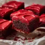 Red Velvet Brownies Recipe