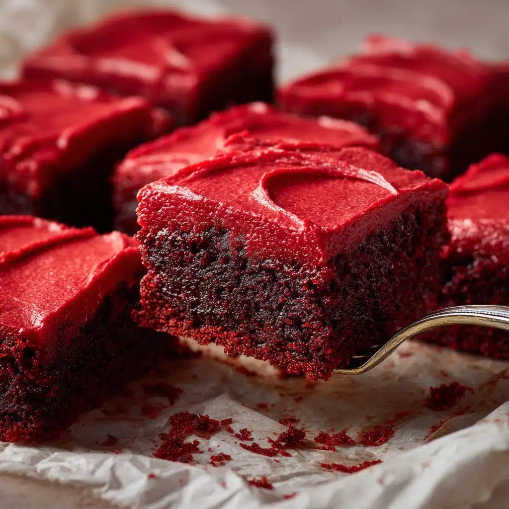 Red Velvet Brownies Recipe - Recipe Image