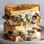 Garlic Mushroom Grilled Cheese Recipe