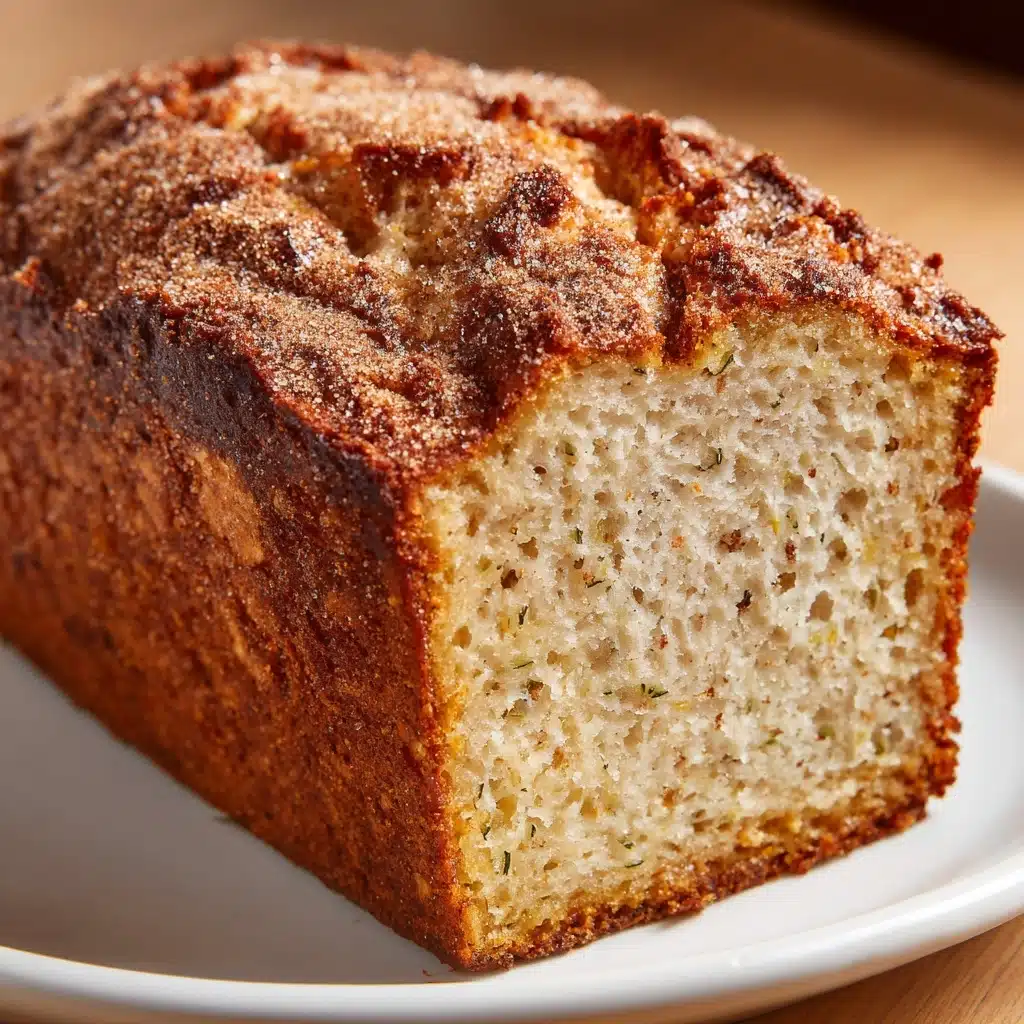Snickerdoodle Zucchini Bread with Coconut Oil Recipe