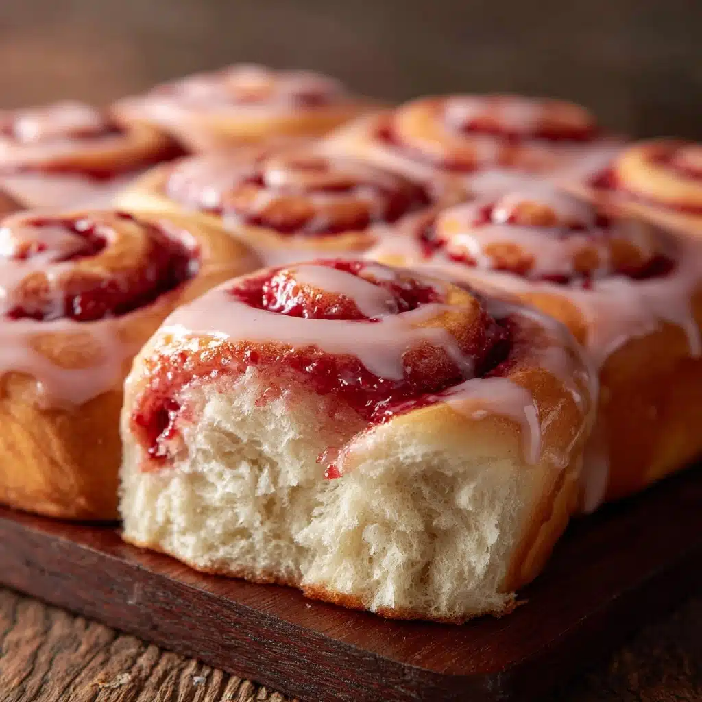 Strawberry Cinnamon Rolls Recipe