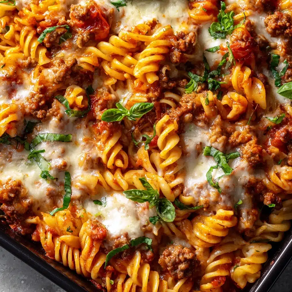 Cheesy Beef Pasta Recipe
