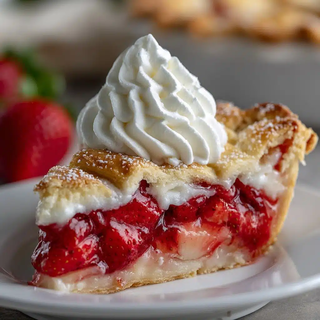 Strawberry Rhubarb Pie Recipe - Recipe Image