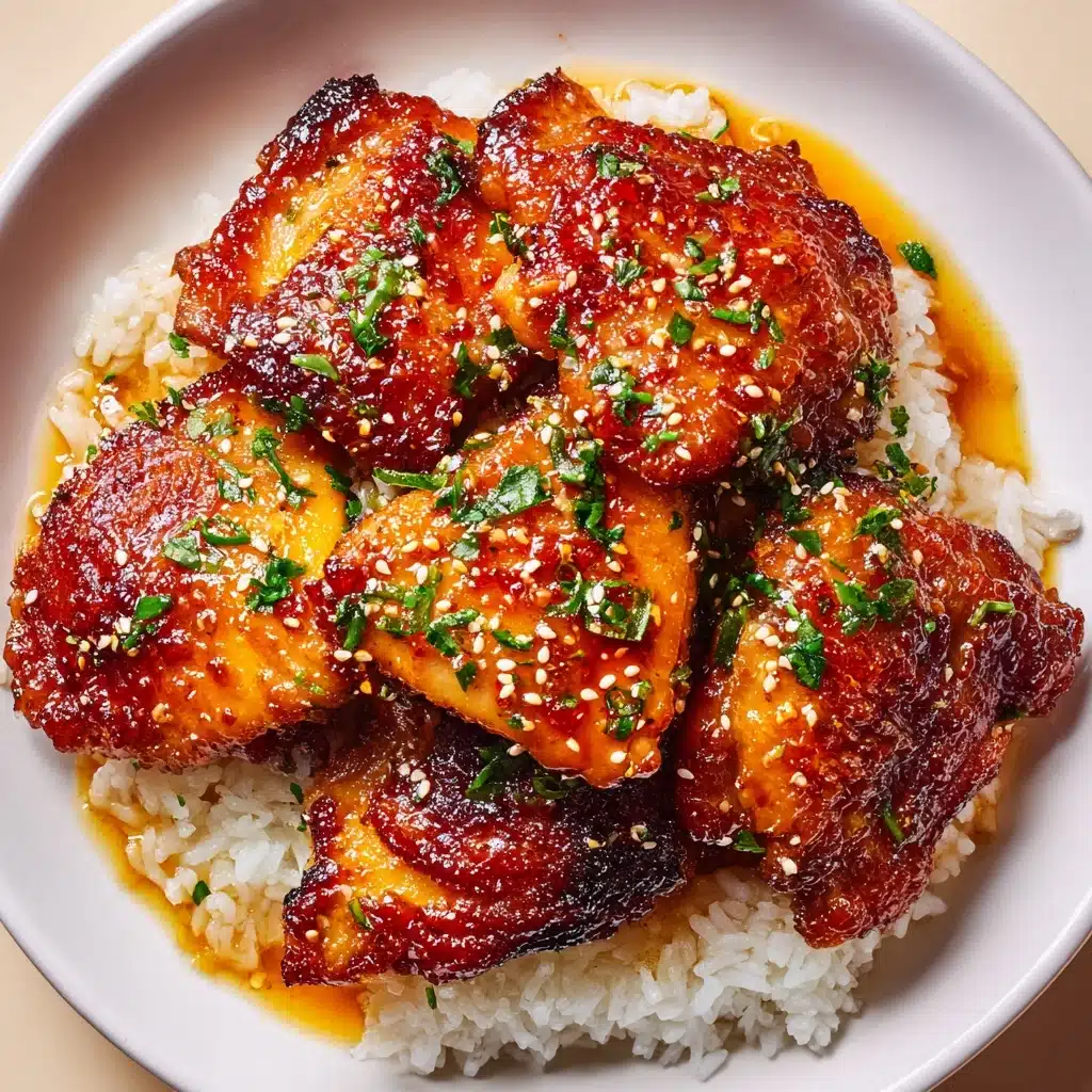 Sweet and Spicy Sticky Chicken Recipe