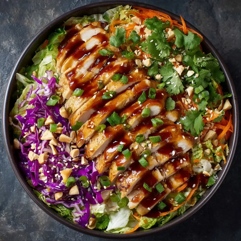 Crunchy Asian Sesame Chicken Salad Recipe - Recipe Image
