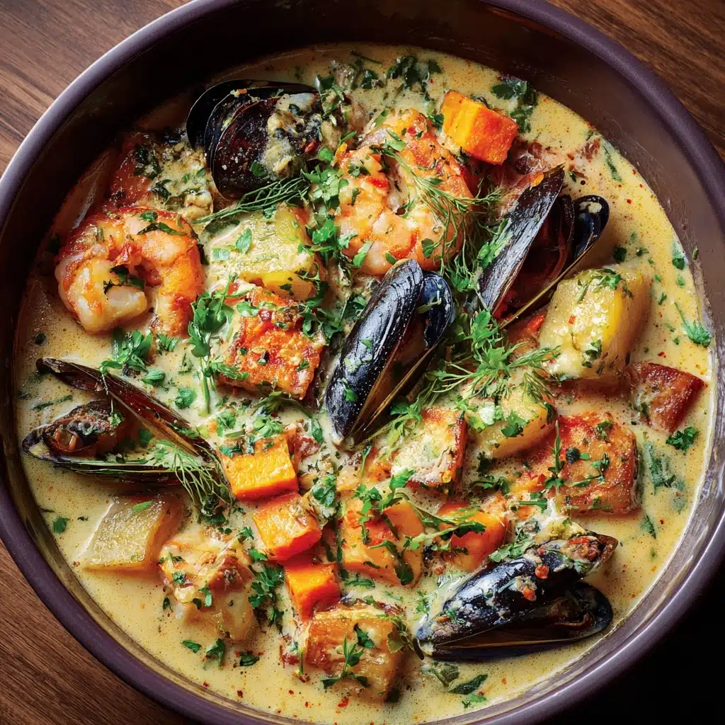Creamy Seafood Chowder Recipe - Recipe Image