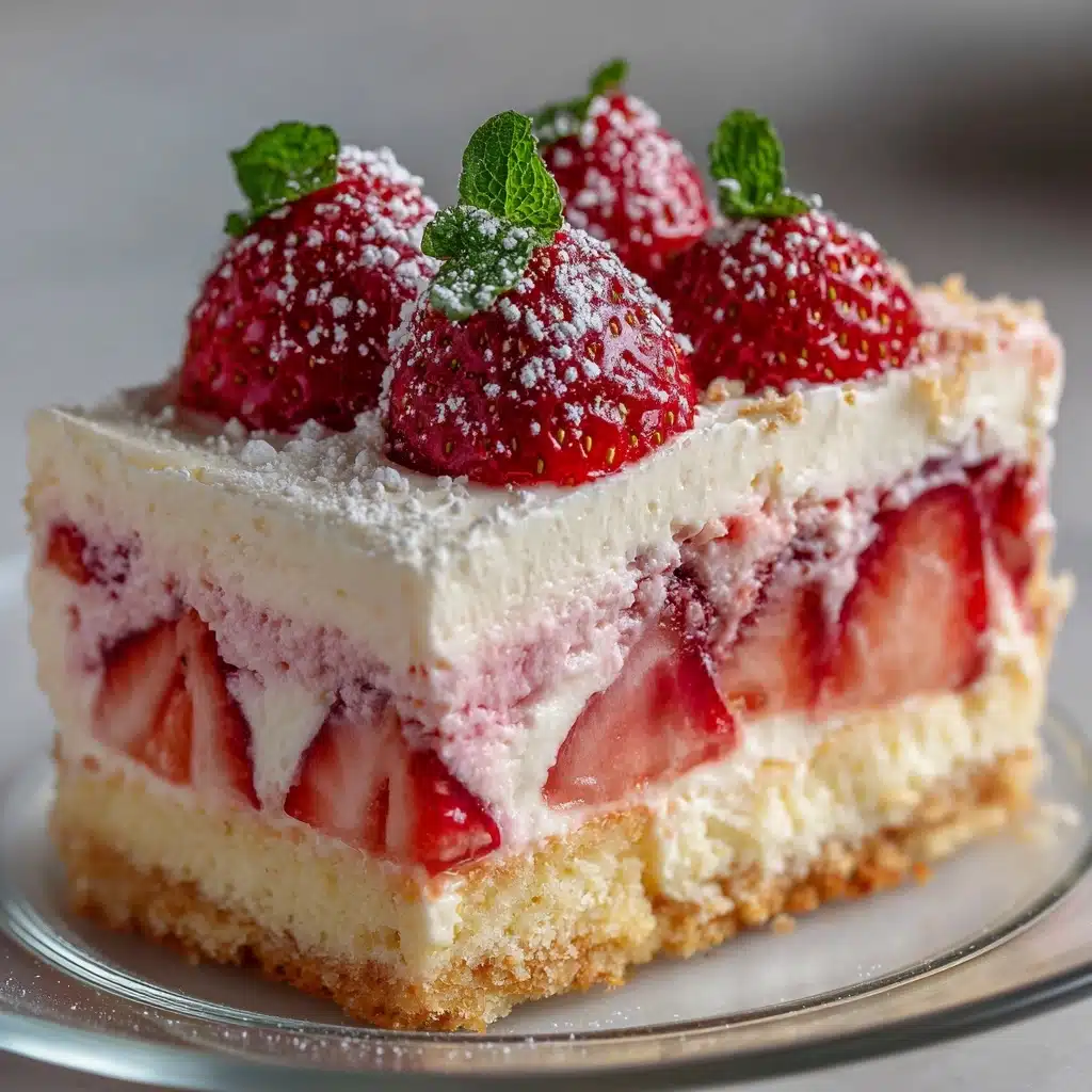 Cheesecake Deviled Strawberries Recipe - Recipe Image