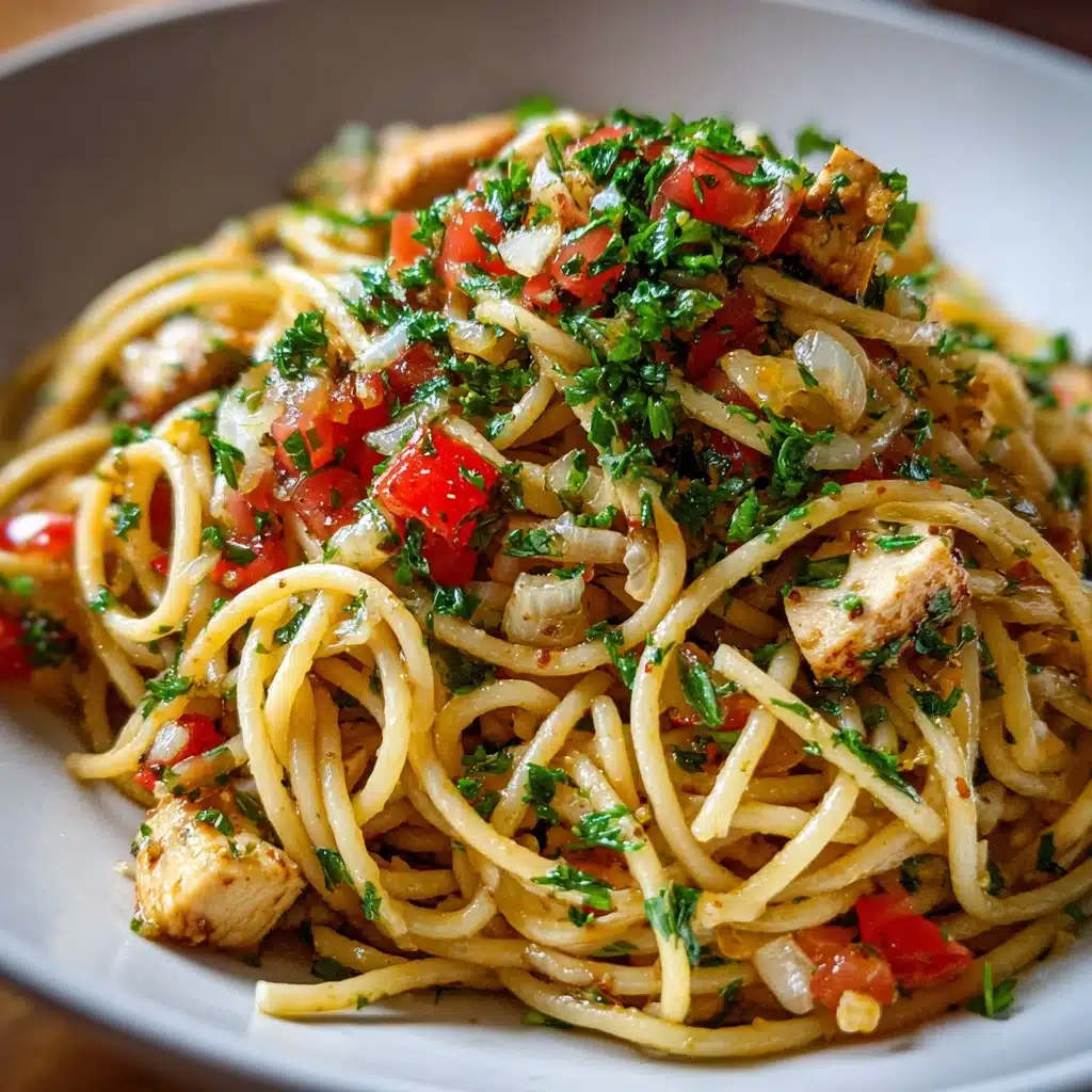 Chicken Spaghetti Recipe - Recipe Image