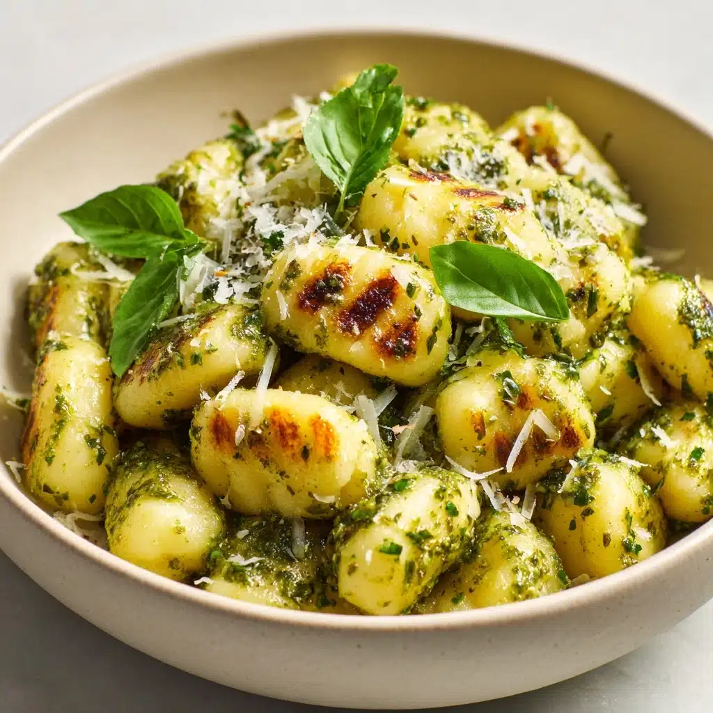Pesto Gnocchi Recipe - Recipe Image