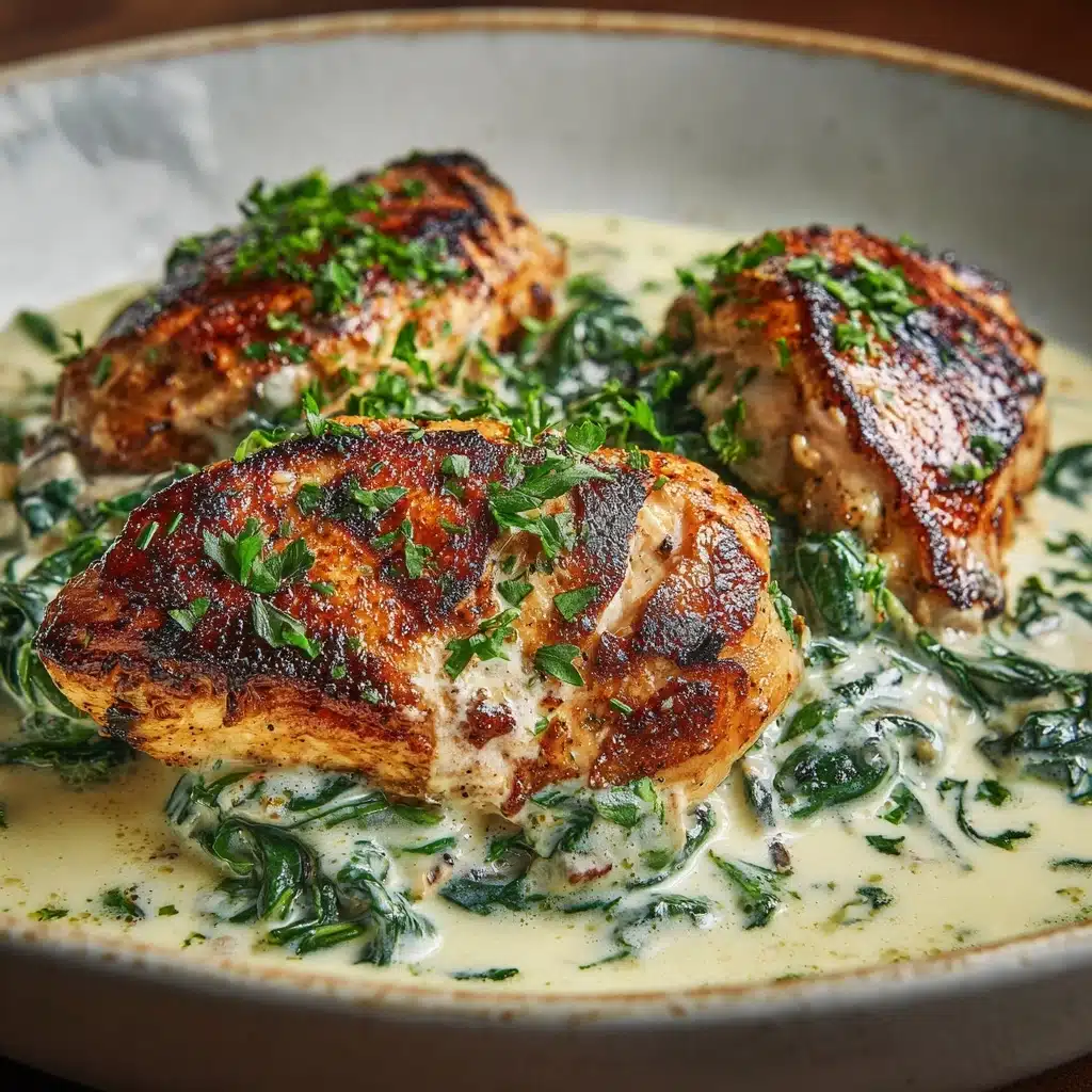 Creamy Chicken and Spinach Casserole Recipe