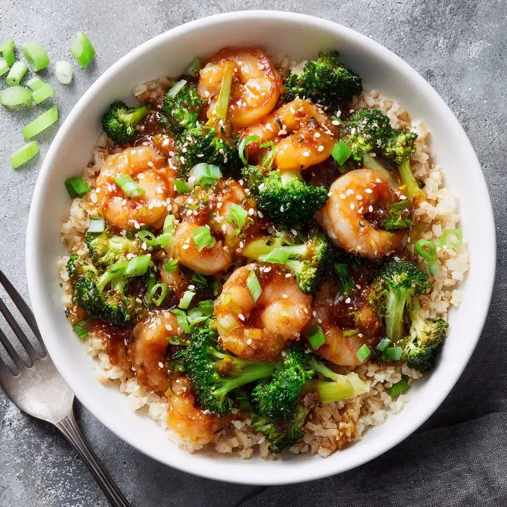 Stir-Fried Shrimp and Broccoli Recipe - Recipe Image