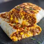 Beef and Cheese Chimichangas Recipe