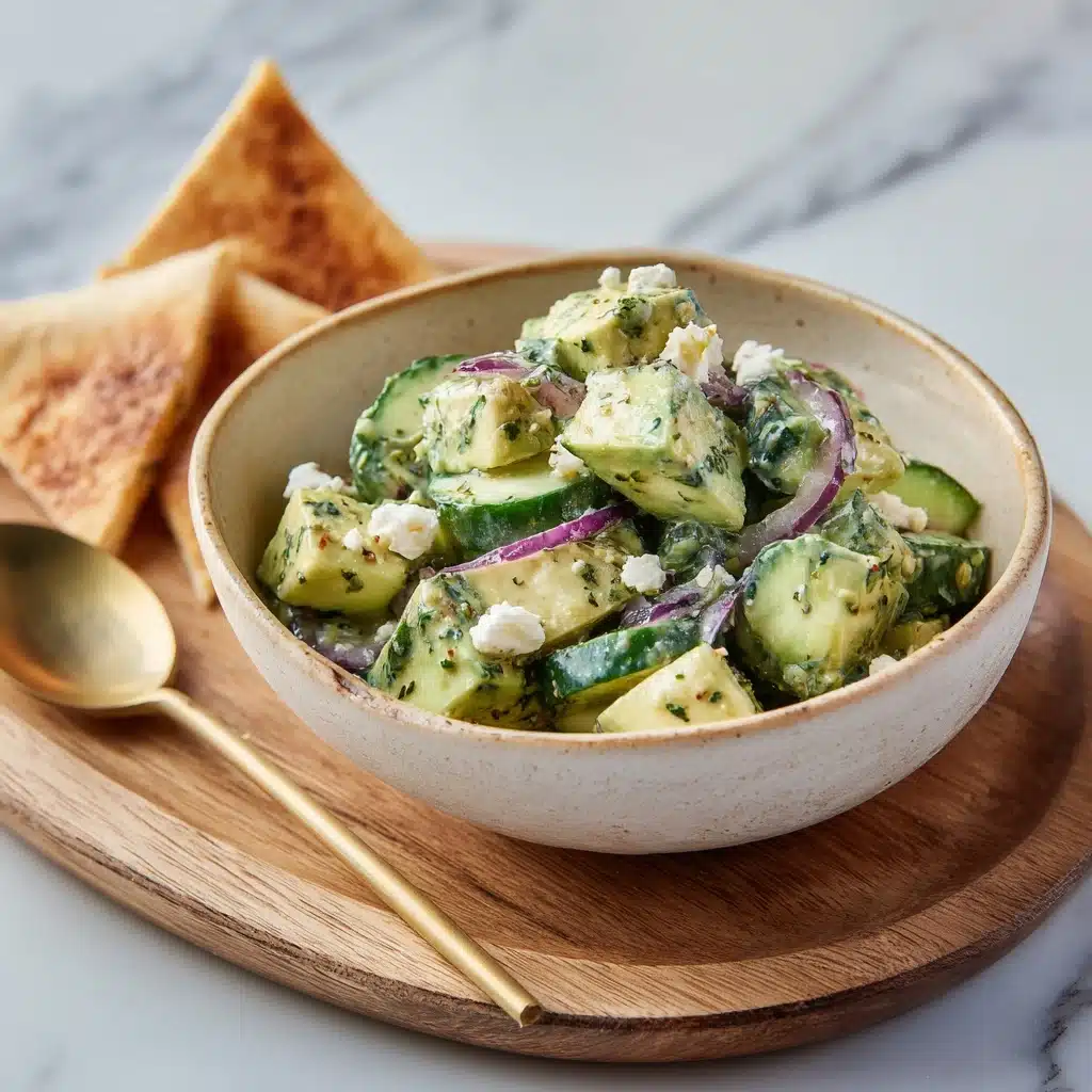 Cucumber Salad with Feta Recipe