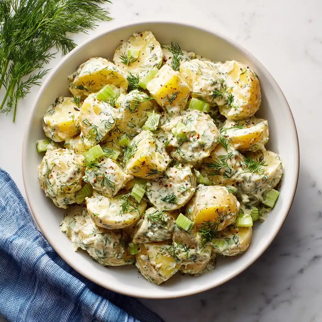 Cucumber Dill Potato Salad Recipe