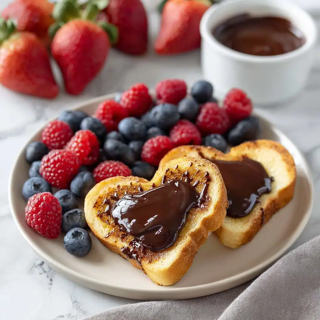 Cinnamon French Toast with Chocolate Yogurt Dip Recipe