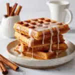 Cinnamon Roll Waffles Recipe