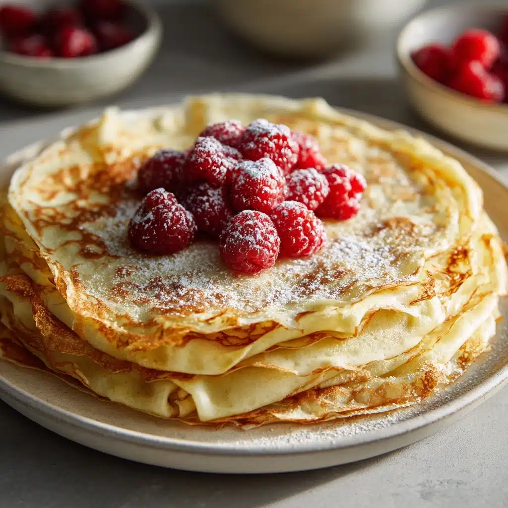 Russian Crepes Blini Recipe